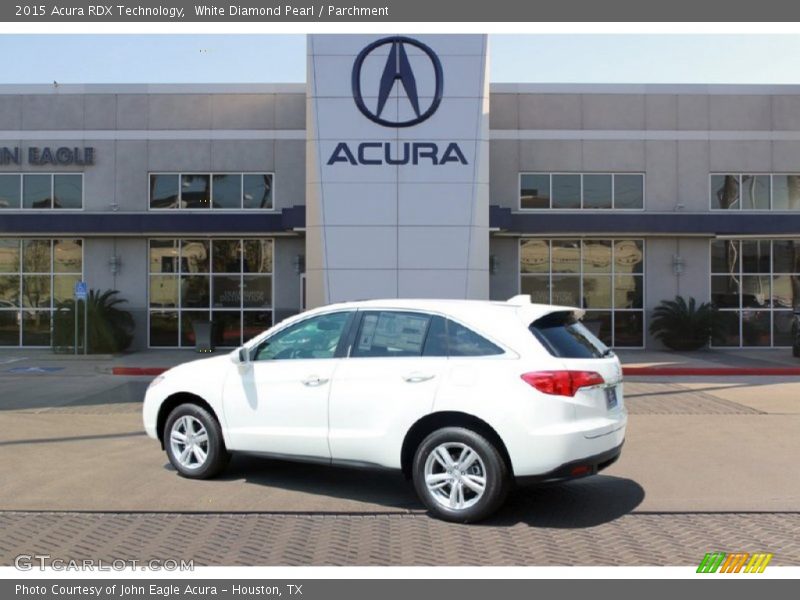 White Diamond Pearl / Parchment 2015 Acura RDX Technology