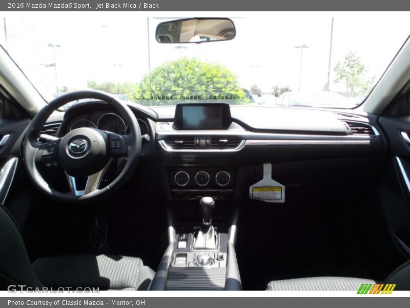 Jet Black Mica / Black 2016 Mazda Mazda6 Sport