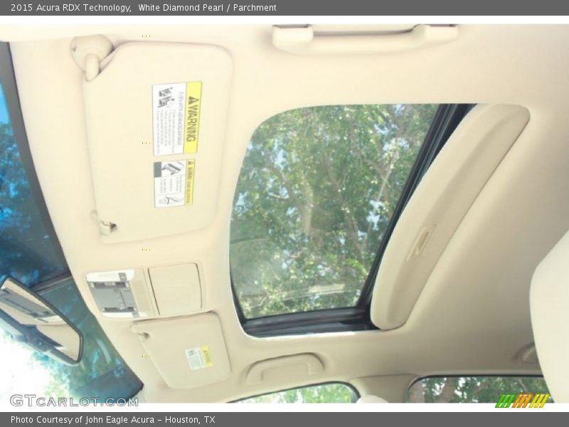 White Diamond Pearl / Parchment 2015 Acura RDX Technology