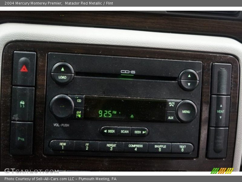 Matador Red Metallic / Flint 2004 Mercury Monterey Premier