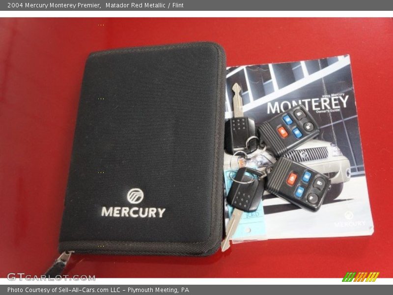 Matador Red Metallic / Flint 2004 Mercury Monterey Premier
