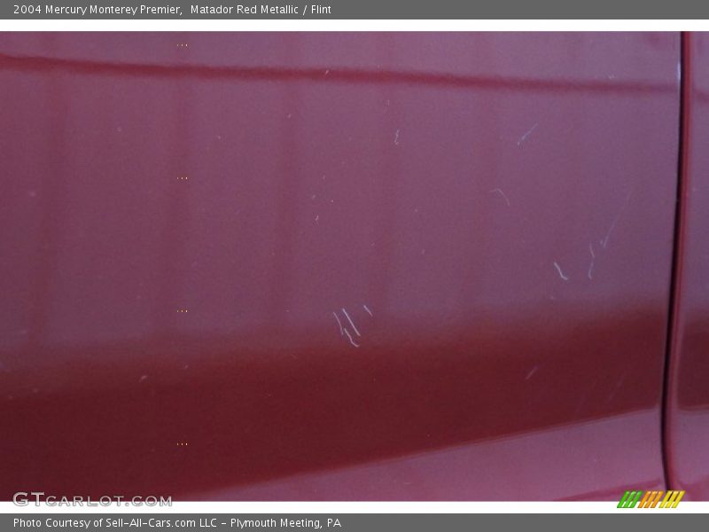 Matador Red Metallic / Flint 2004 Mercury Monterey Premier