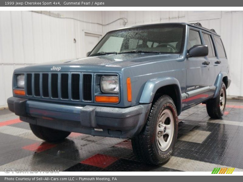 Gunmetal Pearl / Agate 1999 Jeep Cherokee Sport 4x4