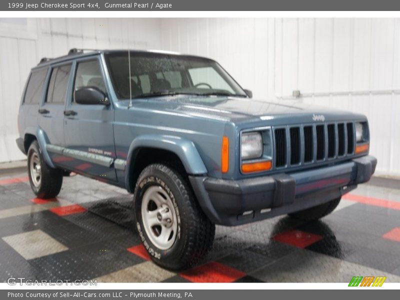 Gunmetal Pearl / Agate 1999 Jeep Cherokee Sport 4x4