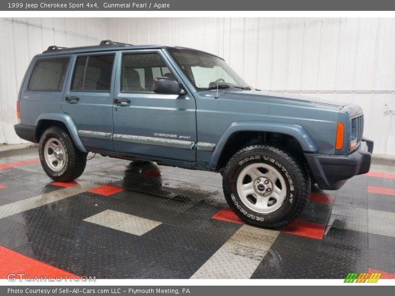 Gunmetal Pearl / Agate 1999 Jeep Cherokee Sport 4x4