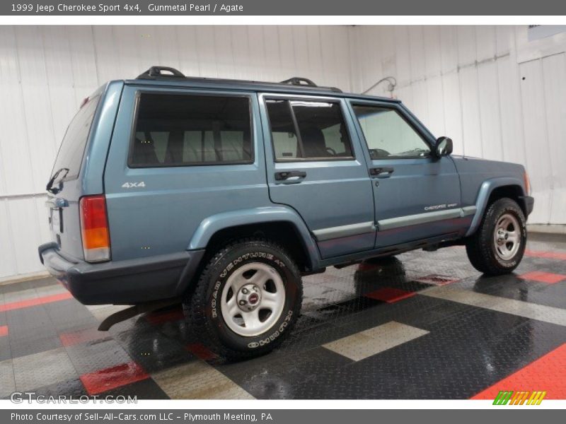 Gunmetal Pearl / Agate 1999 Jeep Cherokee Sport 4x4