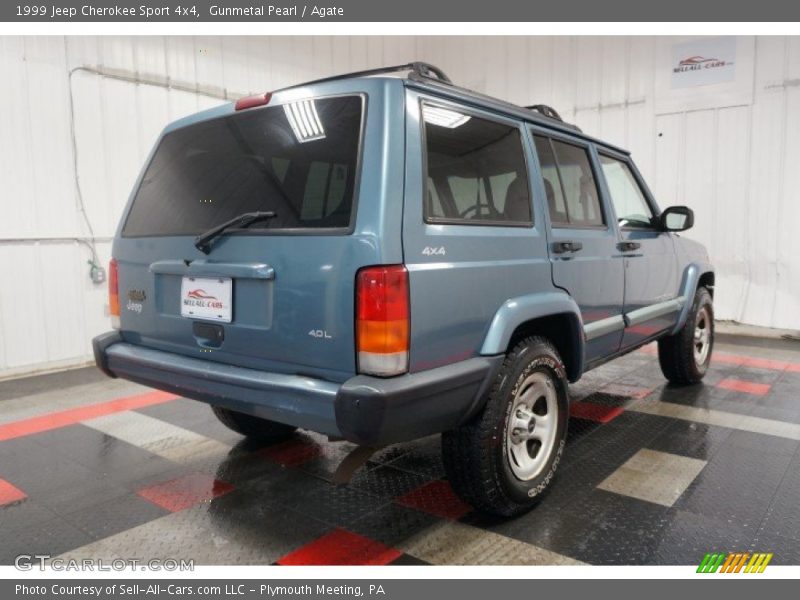 Gunmetal Pearl / Agate 1999 Jeep Cherokee Sport 4x4