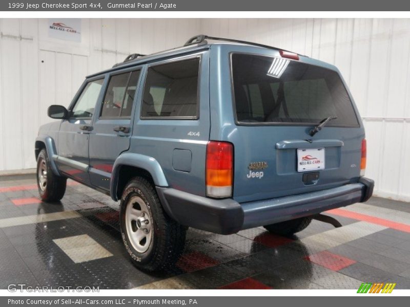 Gunmetal Pearl / Agate 1999 Jeep Cherokee Sport 4x4