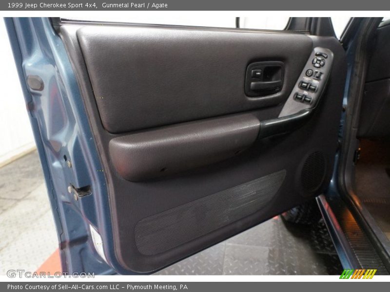 Gunmetal Pearl / Agate 1999 Jeep Cherokee Sport 4x4