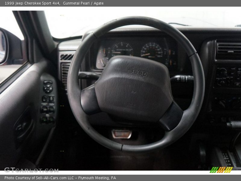 Gunmetal Pearl / Agate 1999 Jeep Cherokee Sport 4x4