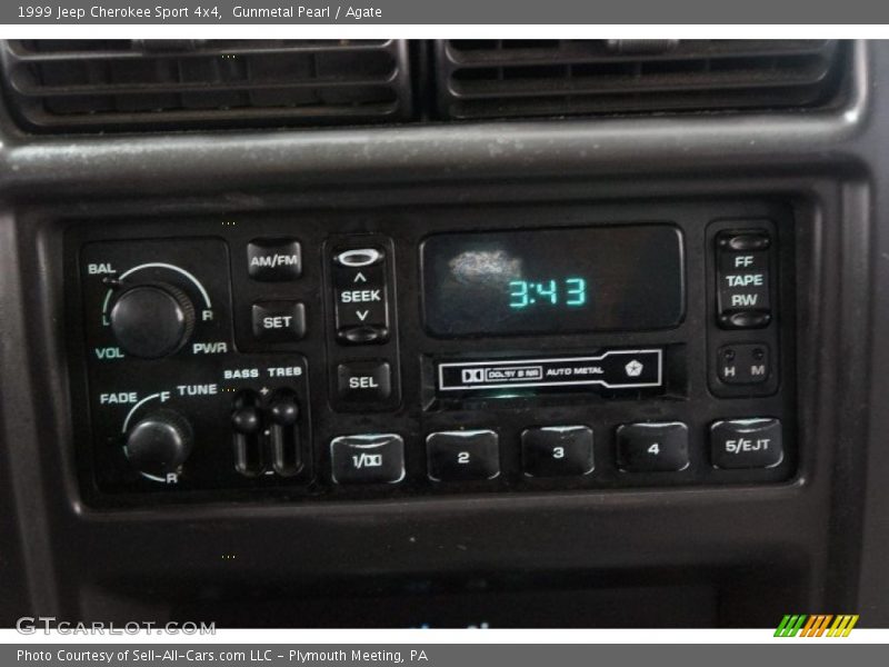 Gunmetal Pearl / Agate 1999 Jeep Cherokee Sport 4x4