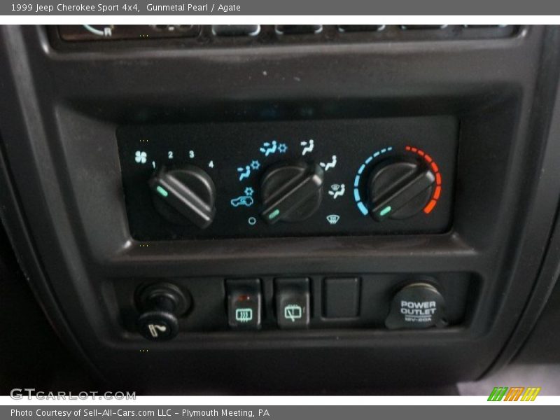 Gunmetal Pearl / Agate 1999 Jeep Cherokee Sport 4x4