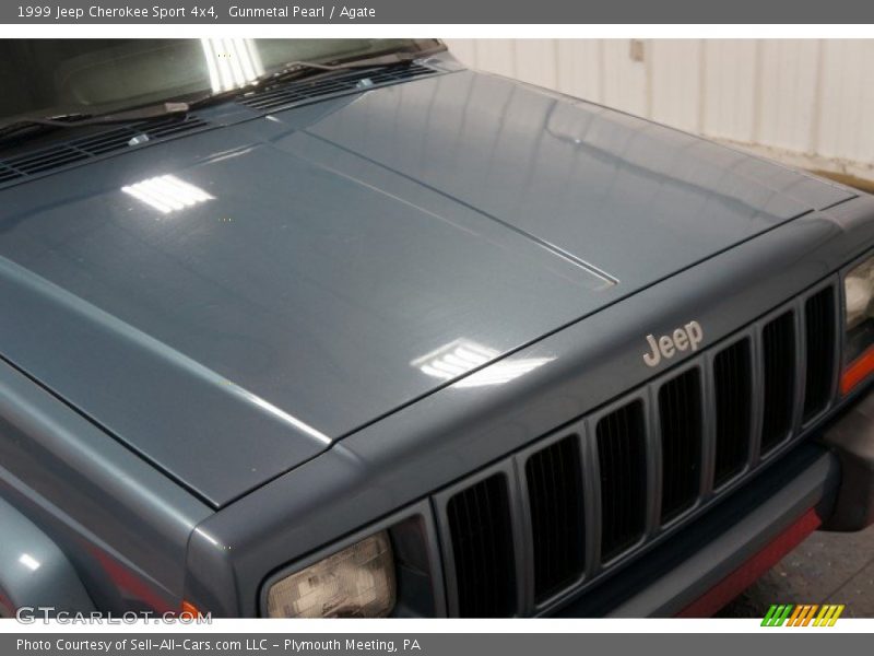 Gunmetal Pearl / Agate 1999 Jeep Cherokee Sport 4x4