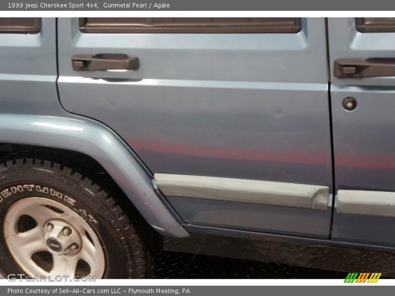 Gunmetal Pearl / Agate 1999 Jeep Cherokee Sport 4x4