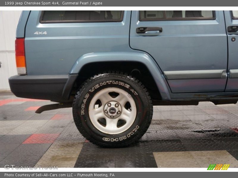 Gunmetal Pearl / Agate 1999 Jeep Cherokee Sport 4x4