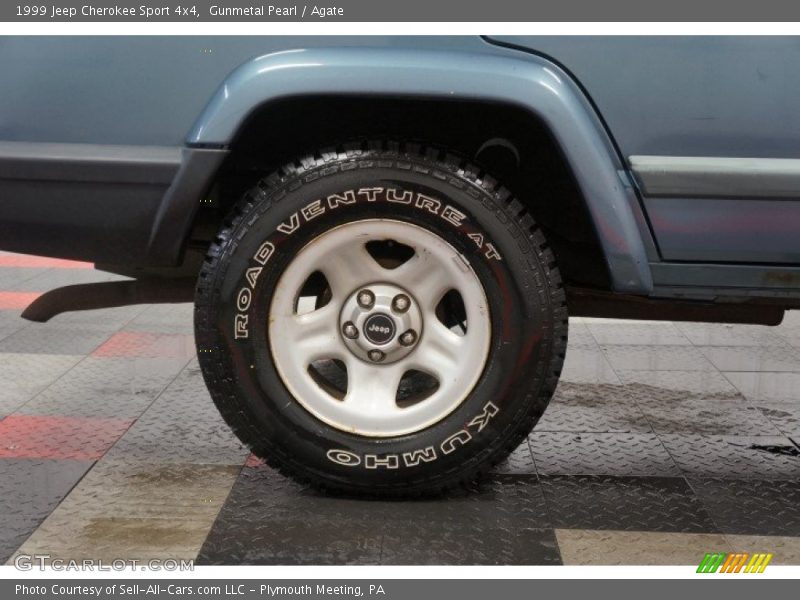 Gunmetal Pearl / Agate 1999 Jeep Cherokee Sport 4x4
