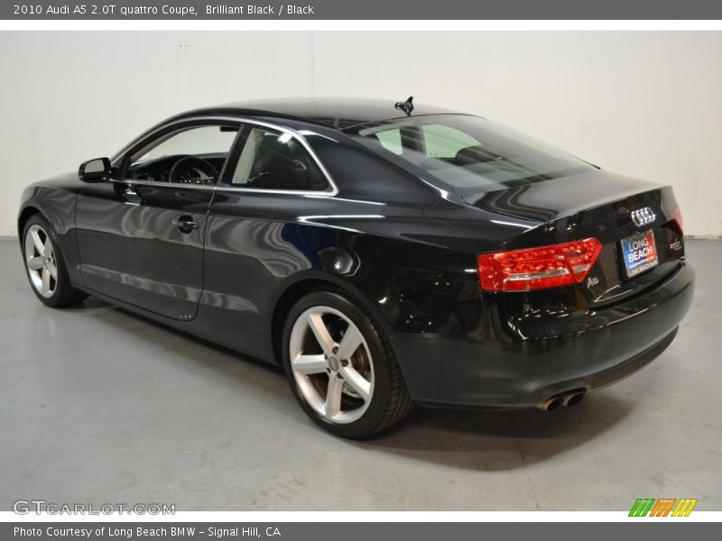 Brilliant Black / Black 2010 Audi A5 2.0T quattro Coupe