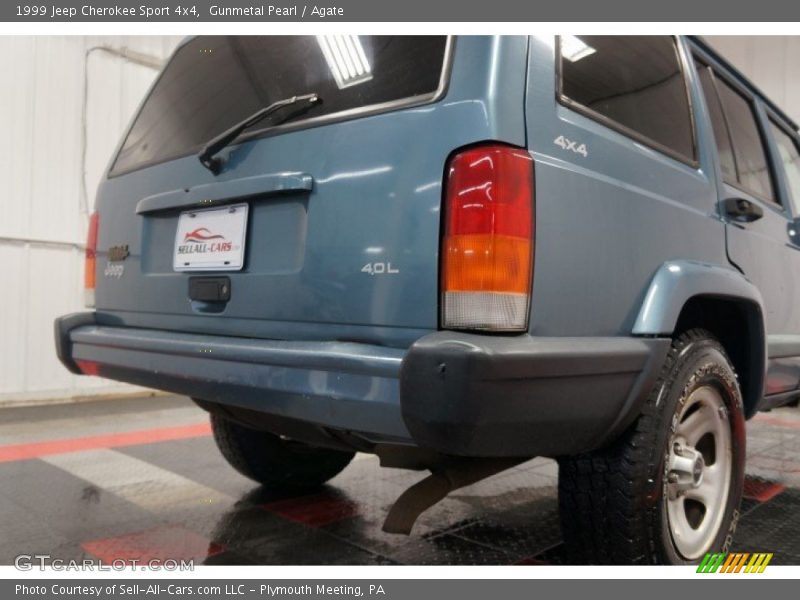 Gunmetal Pearl / Agate 1999 Jeep Cherokee Sport 4x4