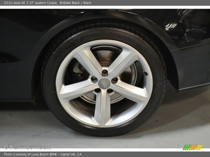 Brilliant Black / Black 2010 Audi A5 2.0T quattro Coupe