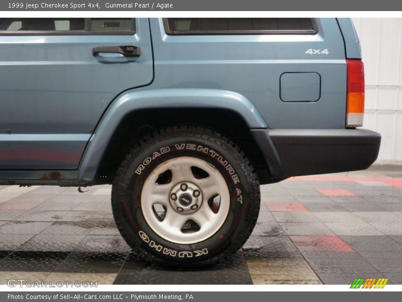 Gunmetal Pearl / Agate 1999 Jeep Cherokee Sport 4x4