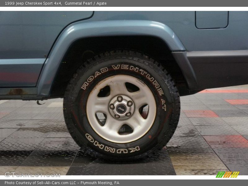 Gunmetal Pearl / Agate 1999 Jeep Cherokee Sport 4x4