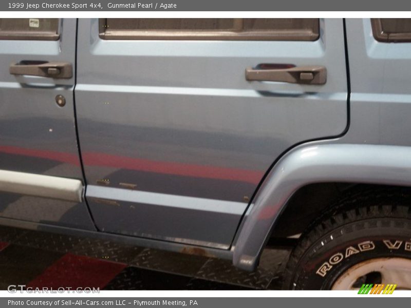 Gunmetal Pearl / Agate 1999 Jeep Cherokee Sport 4x4