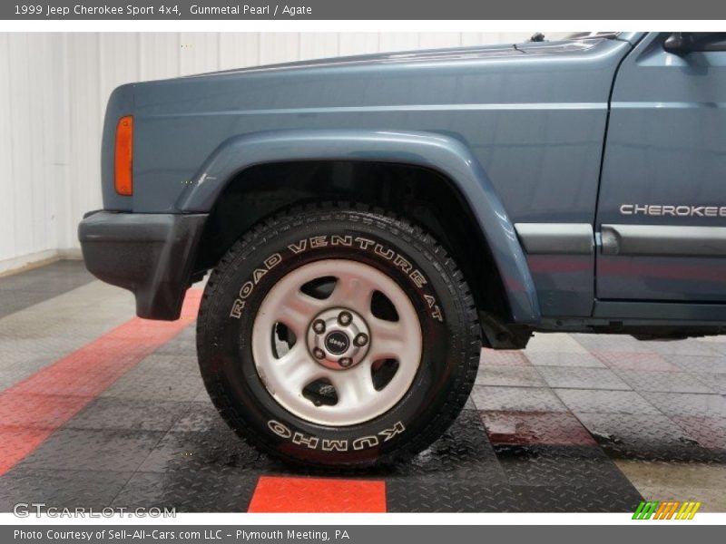 Gunmetal Pearl / Agate 1999 Jeep Cherokee Sport 4x4