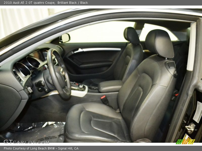 Brilliant Black / Black 2010 Audi A5 2.0T quattro Coupe