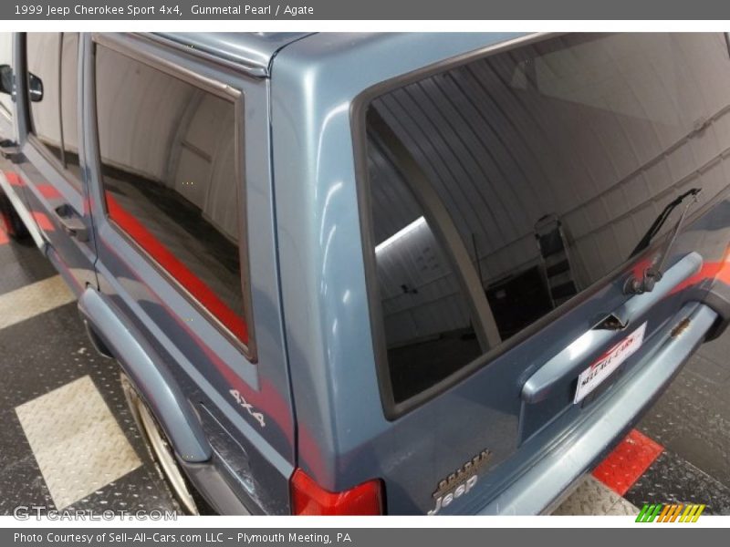 Gunmetal Pearl / Agate 1999 Jeep Cherokee Sport 4x4