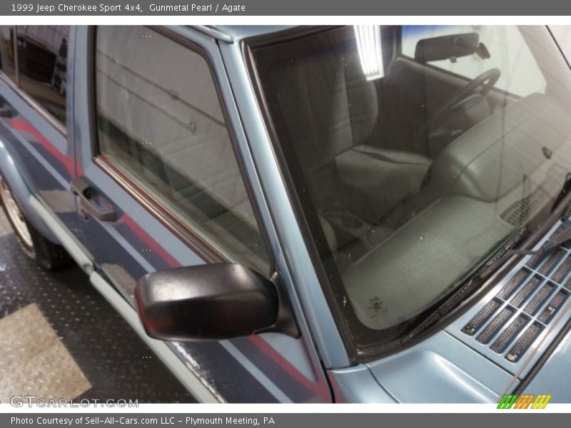 Gunmetal Pearl / Agate 1999 Jeep Cherokee Sport 4x4