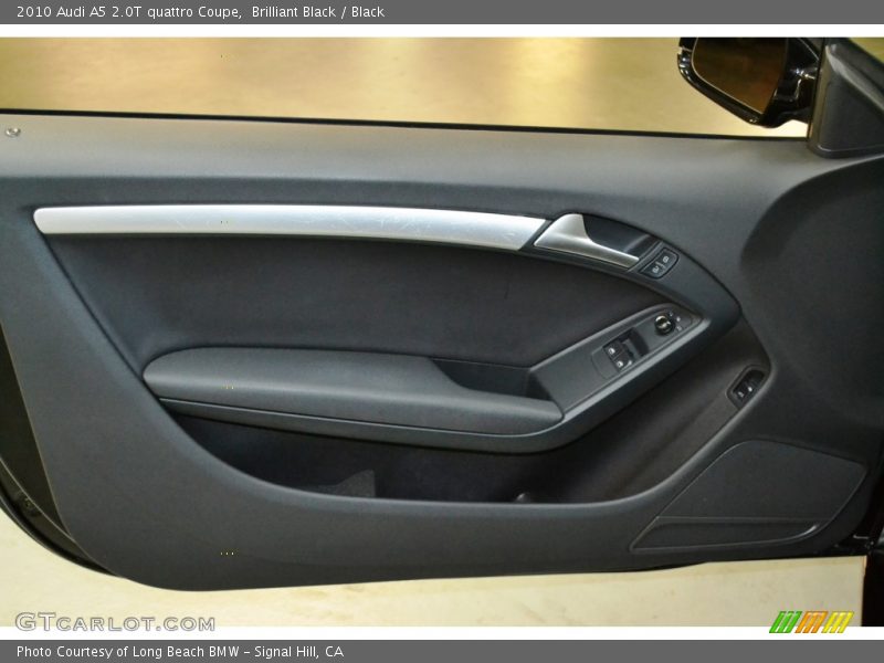 Brilliant Black / Black 2010 Audi A5 2.0T quattro Coupe