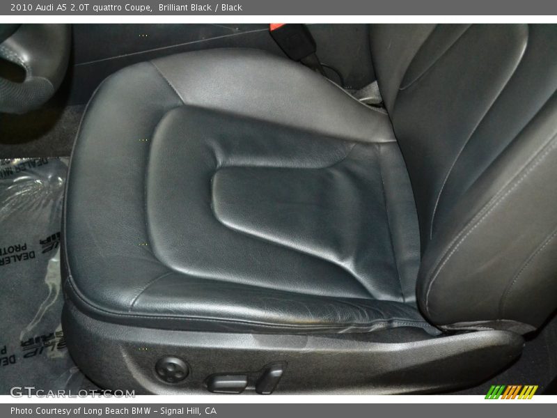 Brilliant Black / Black 2010 Audi A5 2.0T quattro Coupe