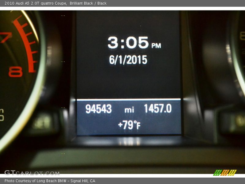 Brilliant Black / Black 2010 Audi A5 2.0T quattro Coupe