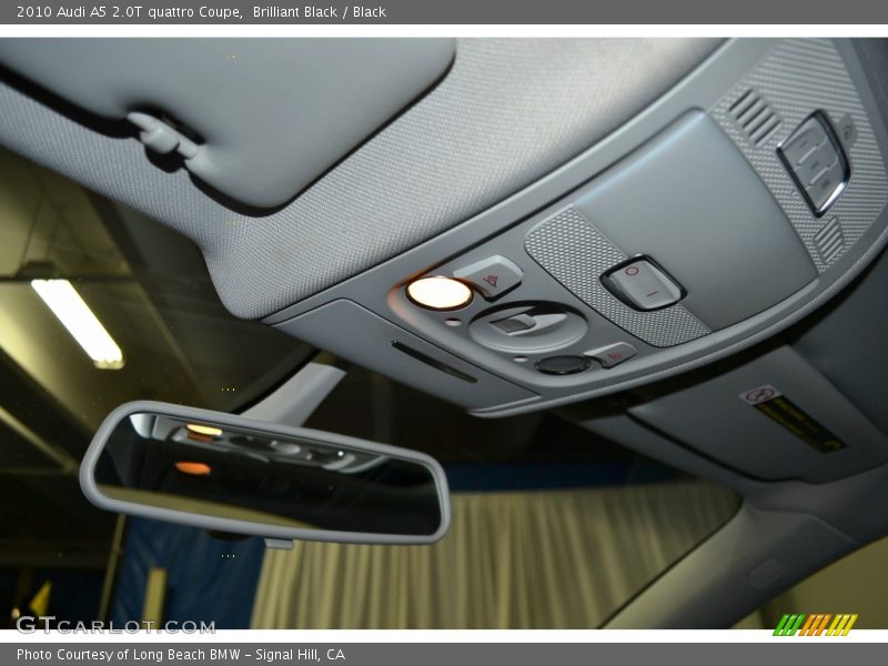 Brilliant Black / Black 2010 Audi A5 2.0T quattro Coupe
