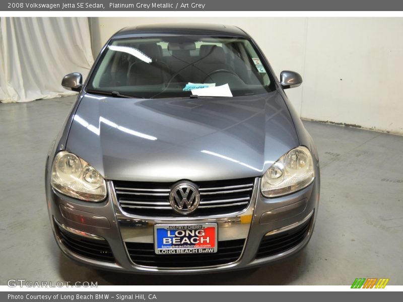 Platinum Grey Metallic / Art Grey 2008 Volkswagen Jetta SE Sedan