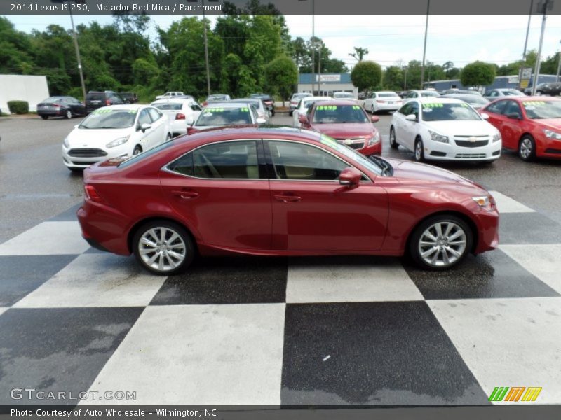 Matador Red Mica / Parchment 2014 Lexus IS 250