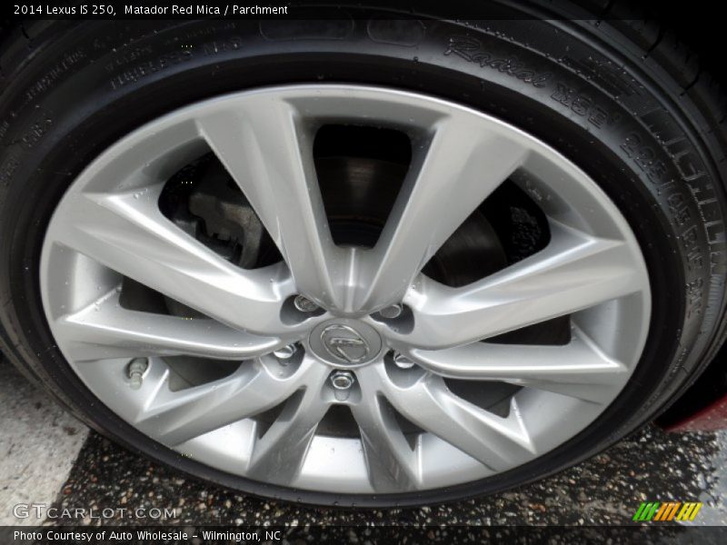 Matador Red Mica / Parchment 2014 Lexus IS 250