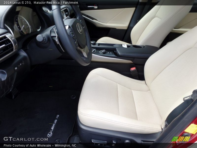 Matador Red Mica / Parchment 2014 Lexus IS 250