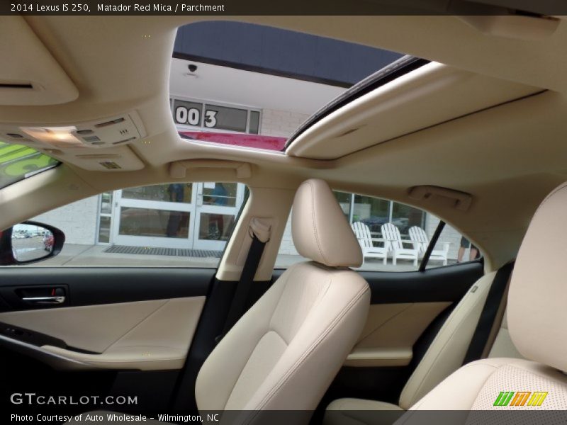 Matador Red Mica / Parchment 2014 Lexus IS 250