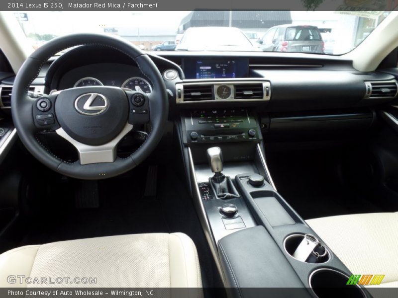 Matador Red Mica / Parchment 2014 Lexus IS 250