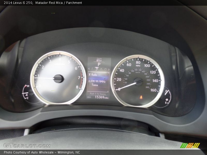 Matador Red Mica / Parchment 2014 Lexus IS 250