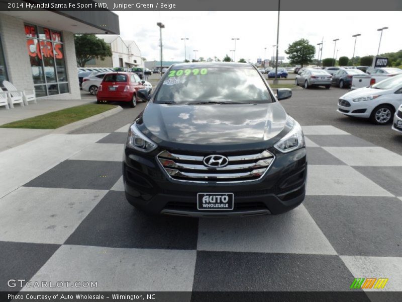 Juniper Green / Beige 2014 Hyundai Santa Fe Sport FWD