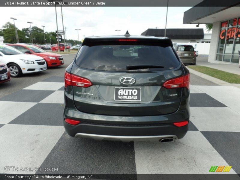 Juniper Green / Beige 2014 Hyundai Santa Fe Sport FWD