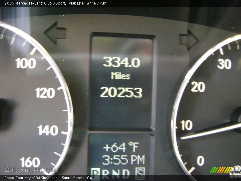 Alabaster White / Ash 2006 Mercedes-Benz C 350 Sport