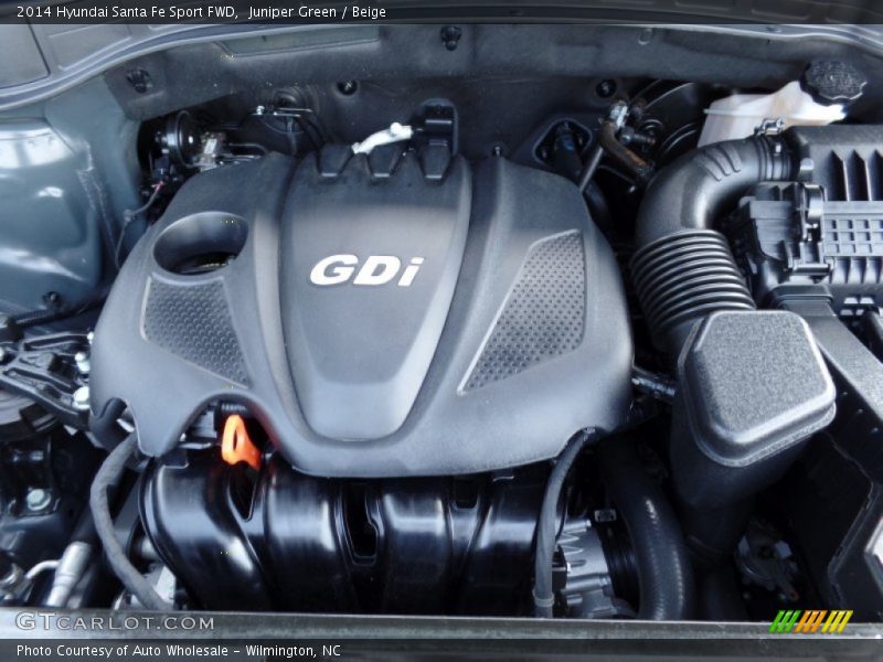 Juniper Green / Beige 2014 Hyundai Santa Fe Sport FWD