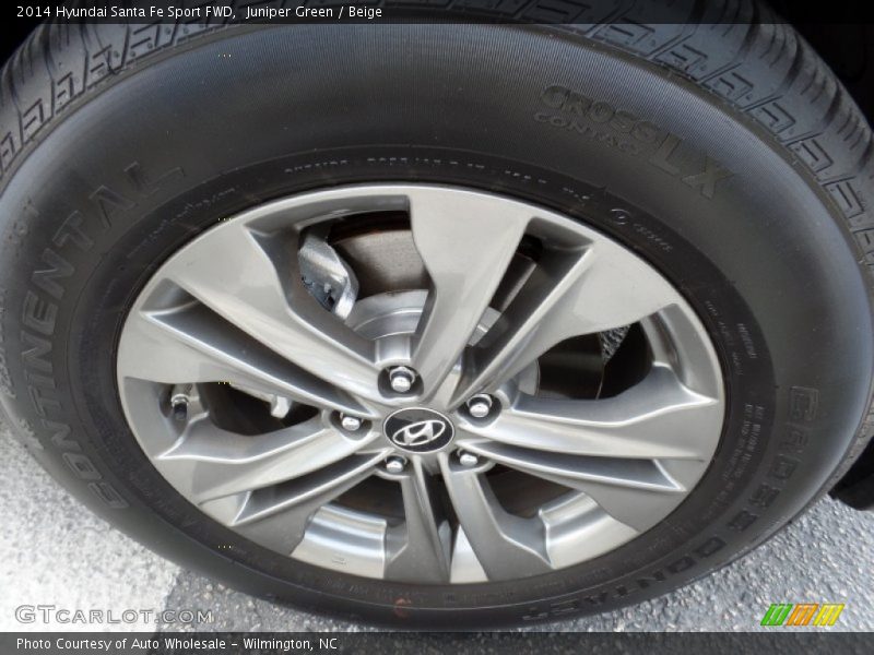 Juniper Green / Beige 2014 Hyundai Santa Fe Sport FWD