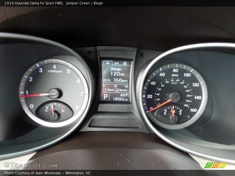 Juniper Green / Beige 2014 Hyundai Santa Fe Sport FWD