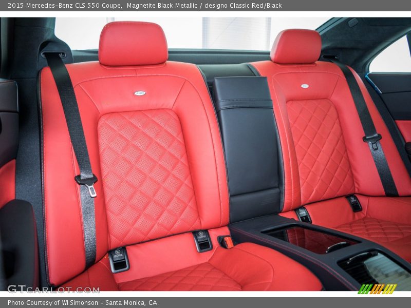 Rear Seat of 2015 CLS 550 Coupe