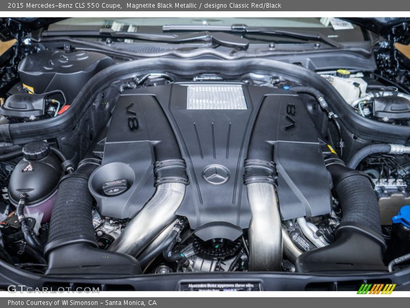  2015 CLS 550 Coupe Engine - 4.7 Liter DI Twin-Turbocharged DOHC 32-Valve VVT V8