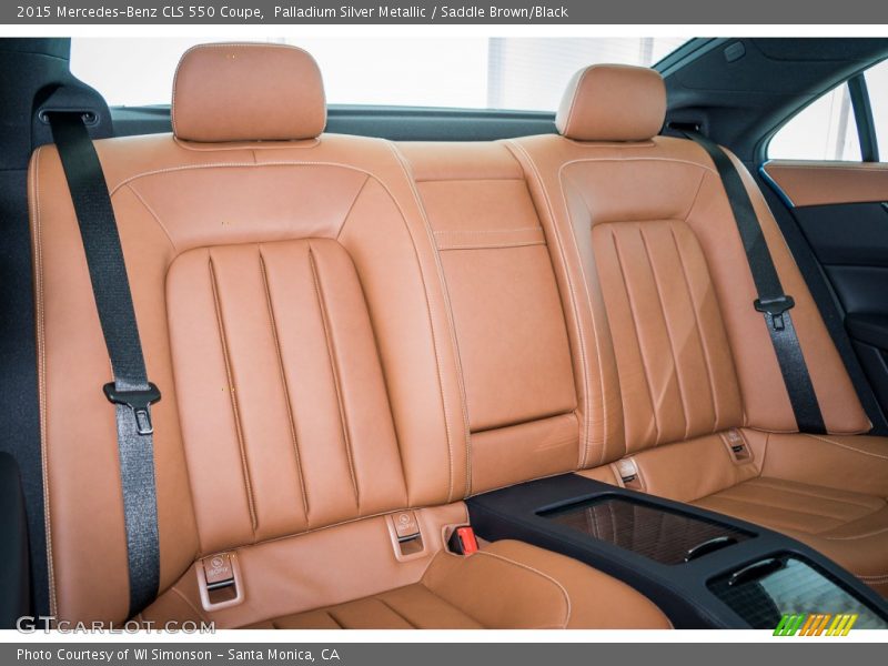 Rear Seat of 2015 CLS 550 Coupe